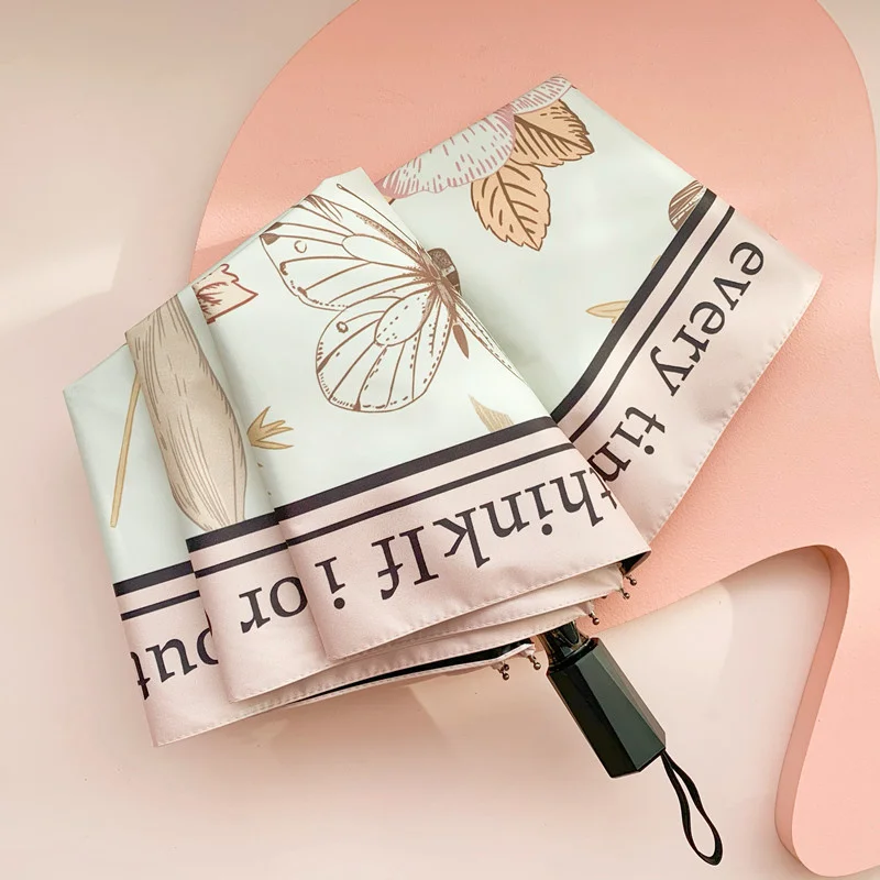 

Автоматический зонт-бабочка розовый женский