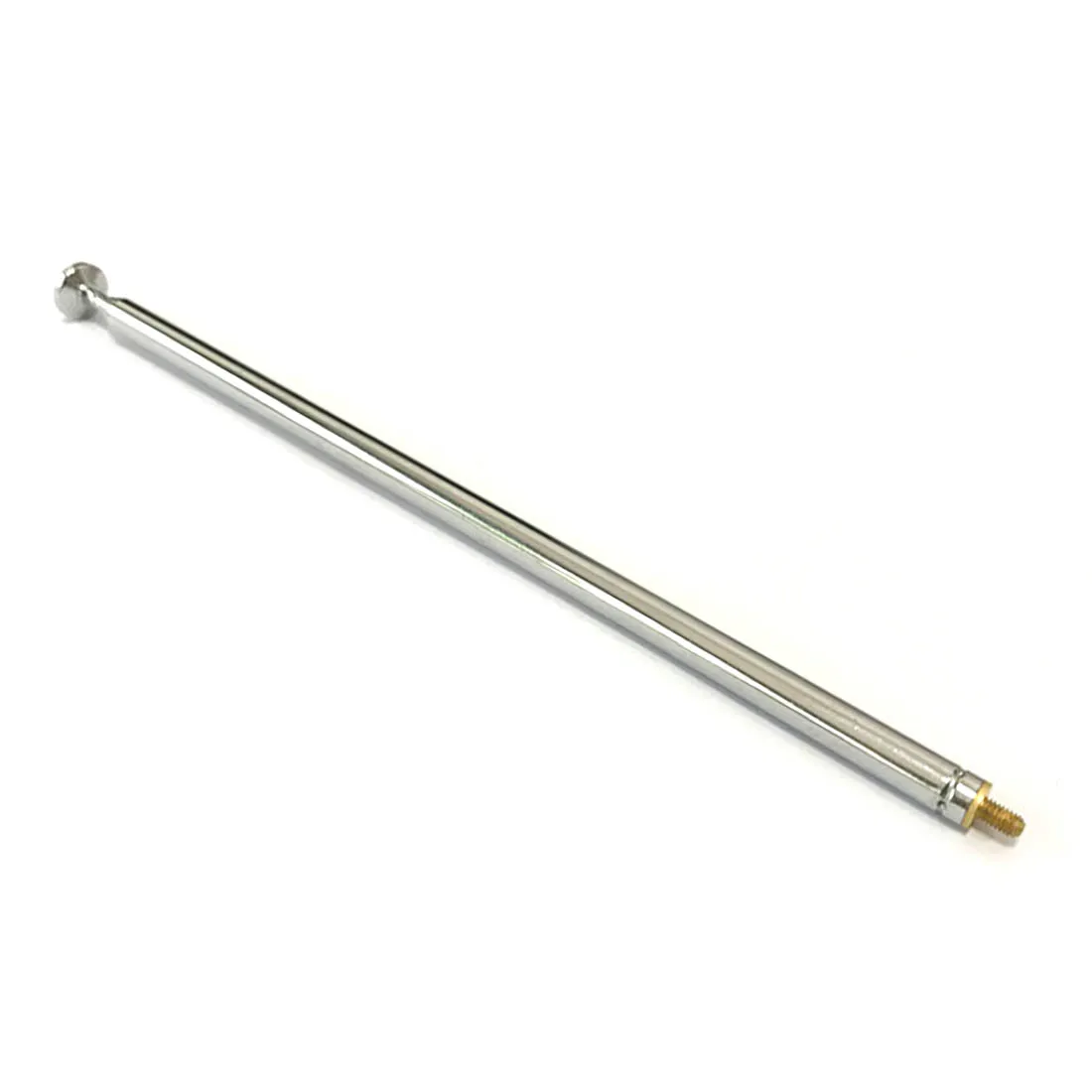 

2pcs Steel Rod 6 Sections Telescopic Antenna Aerial for Radio 477mm Long Thread Outside