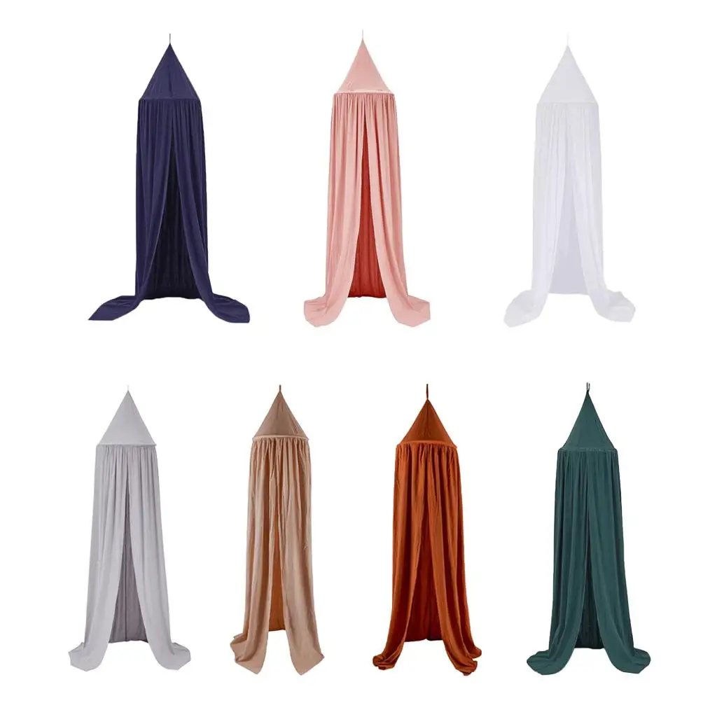 Сетчатый навес хлопковый Круглый купол детская кровать принцессы палатка для