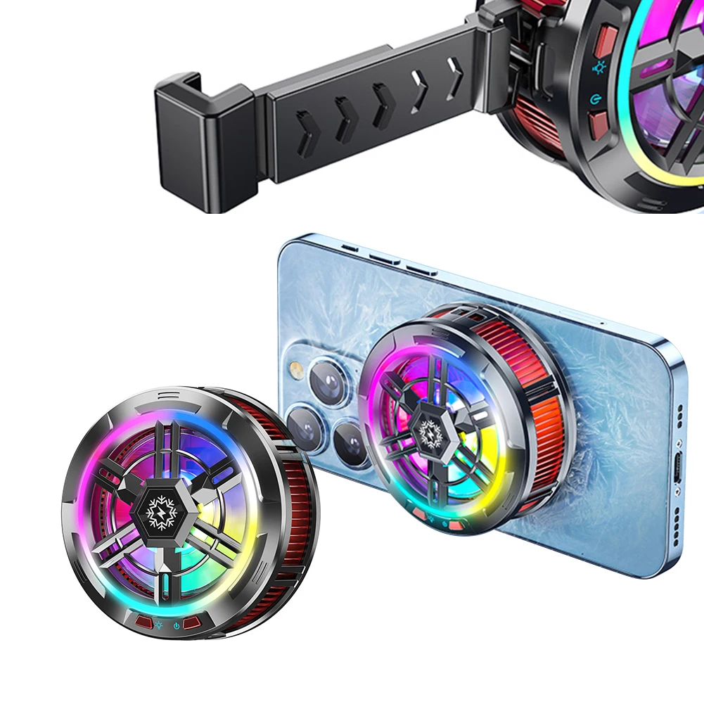 Hurricane Turbofan Магнитный Задний Держатель Игровой Кулер Для Android iPad iPhone -