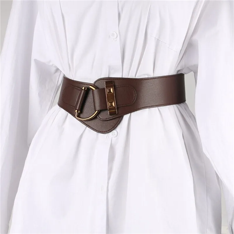 

Elastic Corset Wide Girdle Dress Shirt Decoration Belts For Women 2022 High Quality Ladies Vintage Designer Brand Belt
