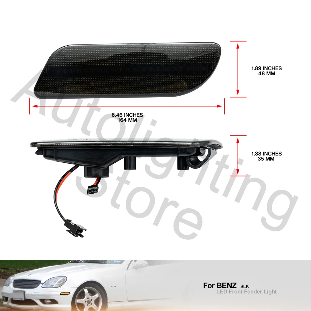 Индикатор поворота переднего бампера 2 шт.