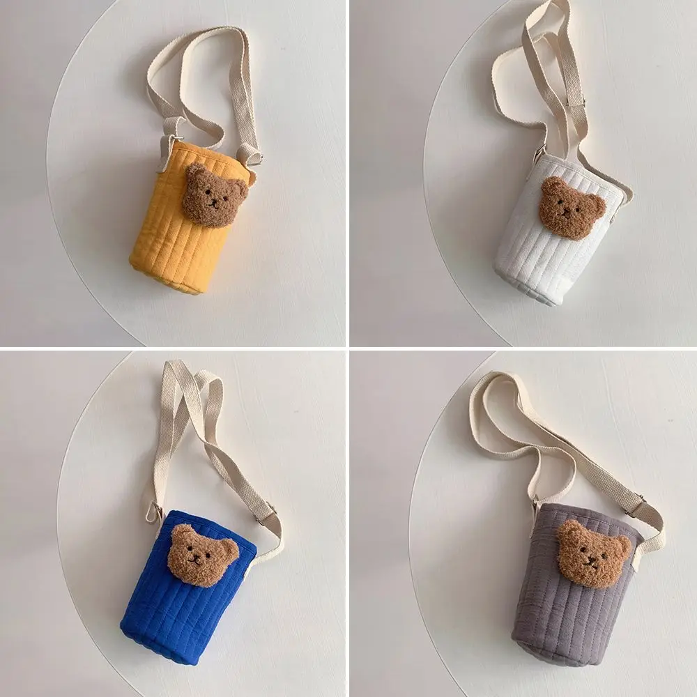 Bag Cartoon Children Crossbody Water Bottles Storage Bag Mes