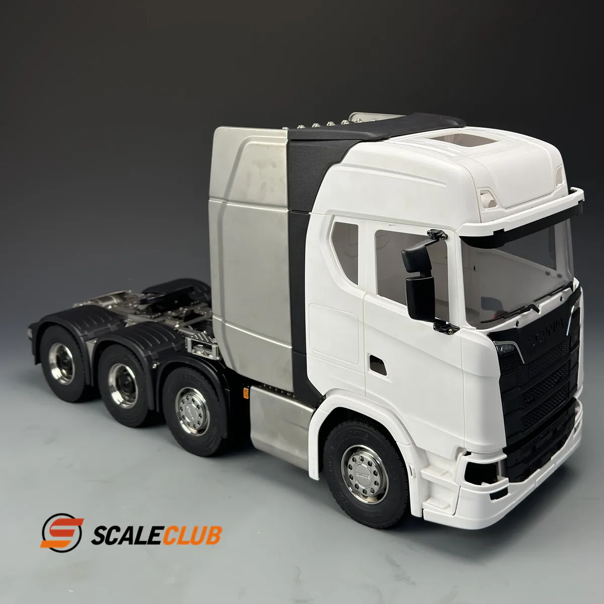 Модель Scaleclub для Scania 770S обновленное цельнометаллическое сверхмощное шасси