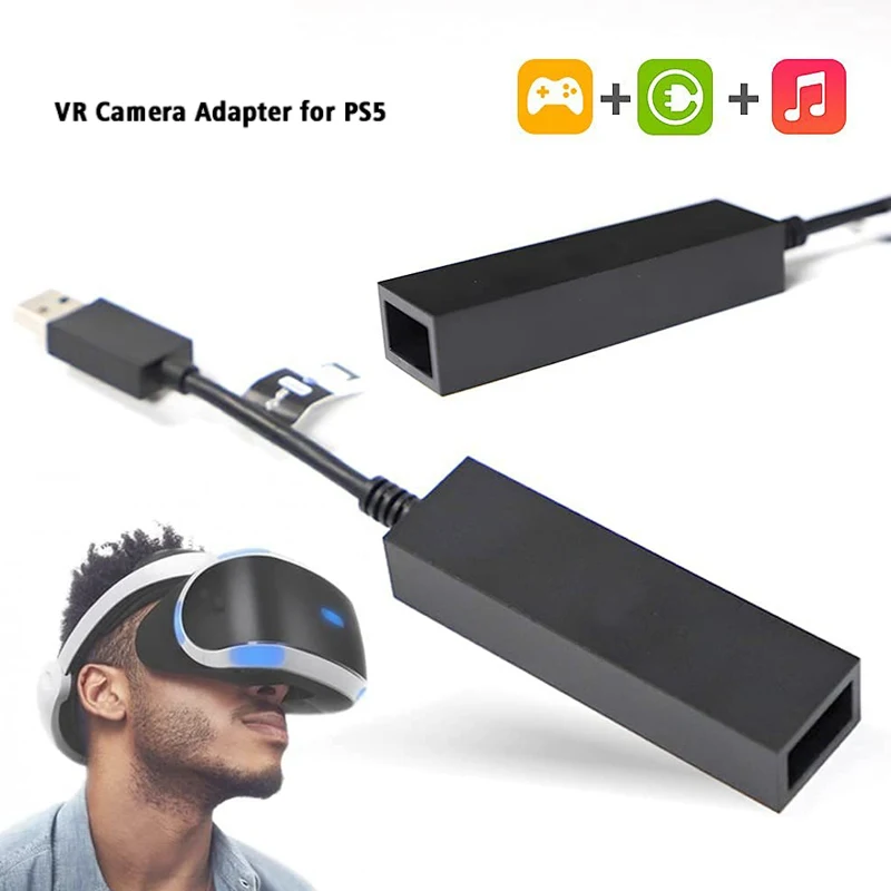 

USB 3,0 к коннектору виртуальной реальности, мини-адаптер для камеры Sony PlayStation PS5, игровая консоль PS VR к PS5, адаптер кабеля, аксессуары для игр