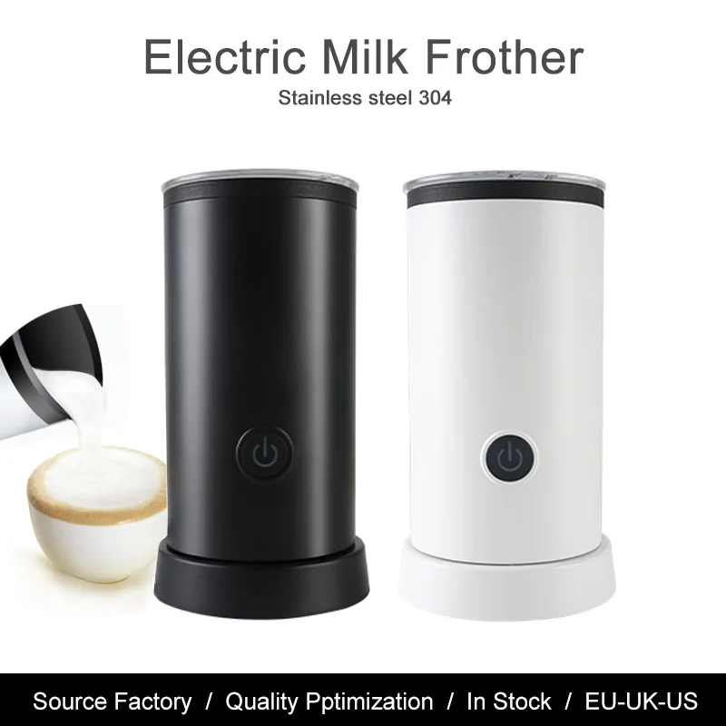 Hot Chocolate Household Milk Frother Hot Milk Easy To Clean Small Hand-held Milk Frother Stainless Steel Kitchen Accessories