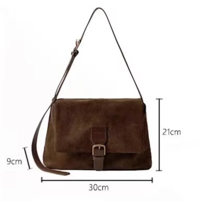 Дизайнерская винтажная сумка через плечо в стиле корейских меньшинств