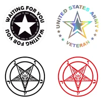 cartoon pentagram iron on patches heat transfer designs clothing thermoadhesive patches anime fusible patch diy fashion sticker