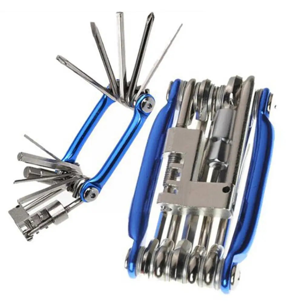 

Портативный ремонтный набор инструментов для горного велосипеда, многофункциональные аксессуары, инструменты для ремонта 11, 1, отвертка дл...