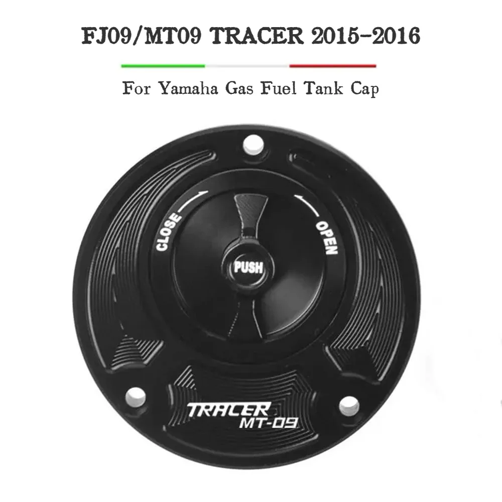 Для Yamaha FJ09 MT09 трассировщик 2015-2016 Крышка для топливного бака бензобака CNC
