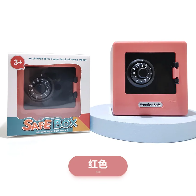 

Cartoon mini password deposit box coin storage savings jar boys and girls children's creative toys gift box gift