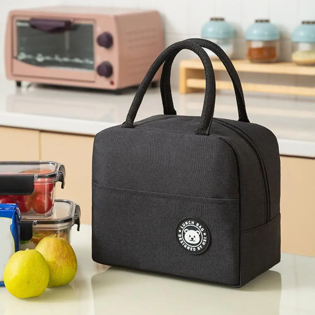 Портативные термосумки для обеда на молнии студенческий офисный работник