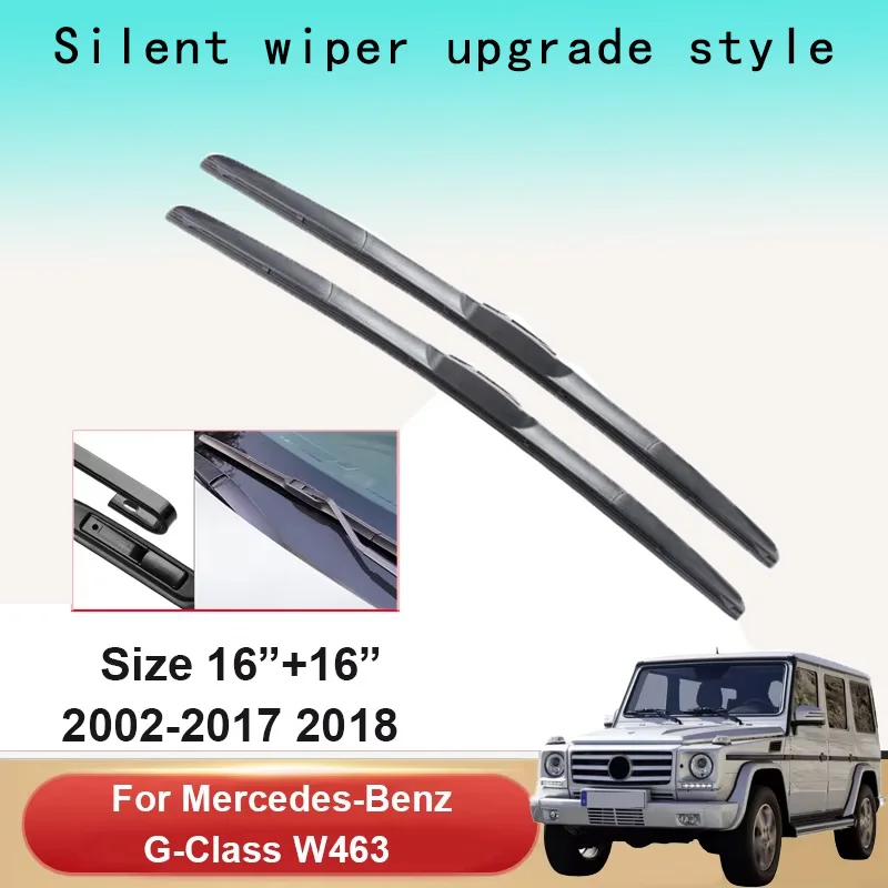 

Щетки стеклоочистителя автомобиля для Mercedes-Benz G-Class W463 2th 2002-2017 2018 G 280CDI 350d 350 500 63 55 65 AMG Автомобильные аксессуары