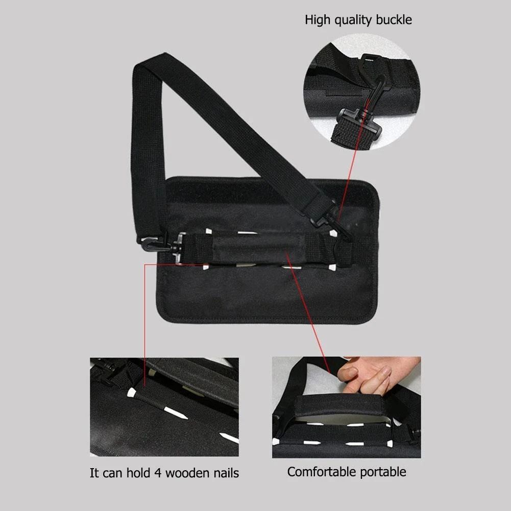 Organizer Golf Club Bag Accessories Carrier Bag Equipment Lightweight Nylon Parts Pockets Portable High Quality