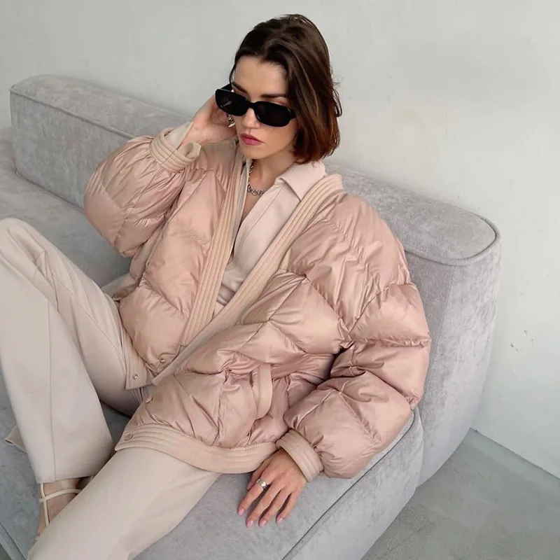 Winter Clothes Women 2022 Winter Top Coat New Female Casual Commuter Thickening Warm Hundred Casual Cotton Clothing