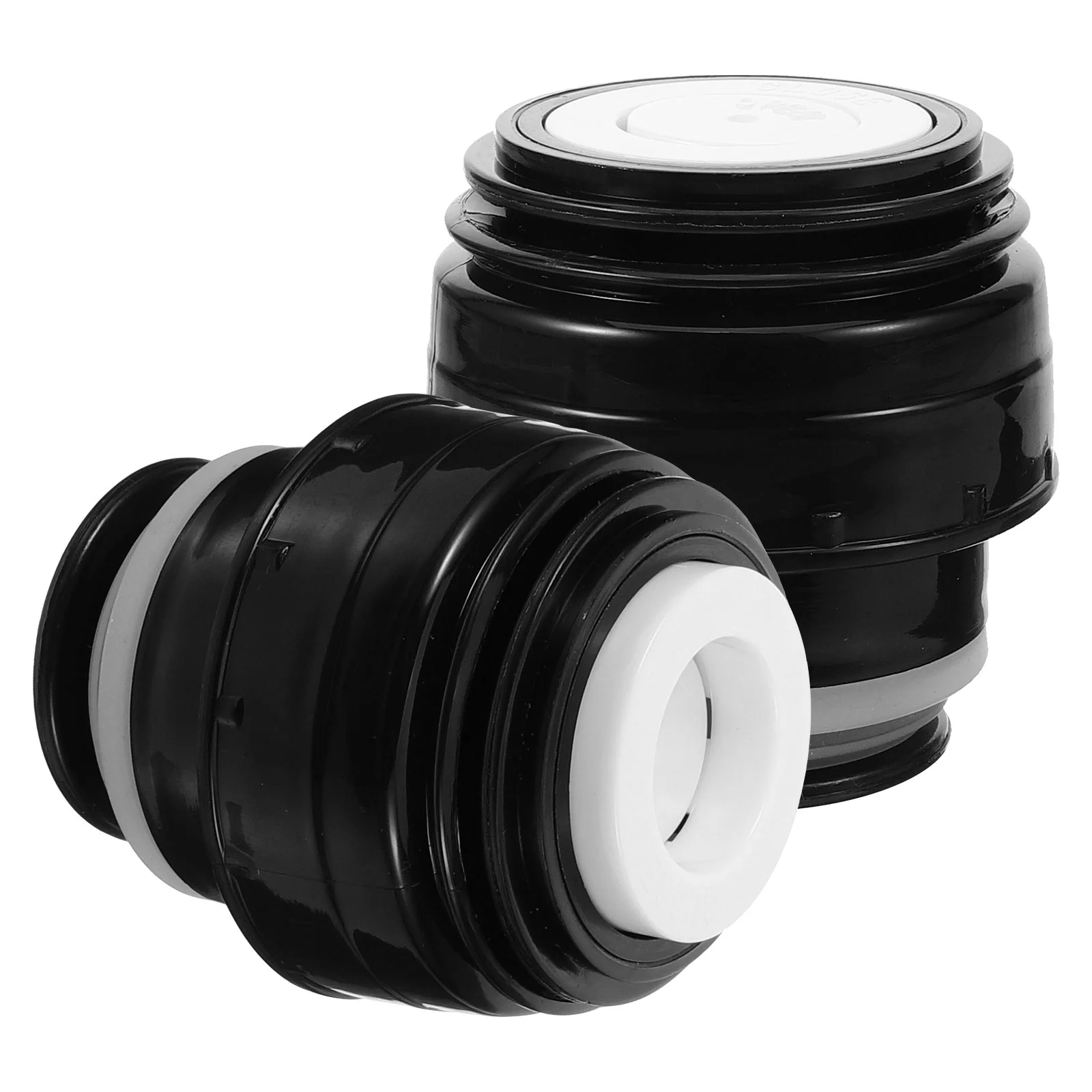 

2 Pcs Healthish Leakage-proof Bottle Tops Replaceable Healthwise Water Jug Cap Plastic Caps Mineral Wellness