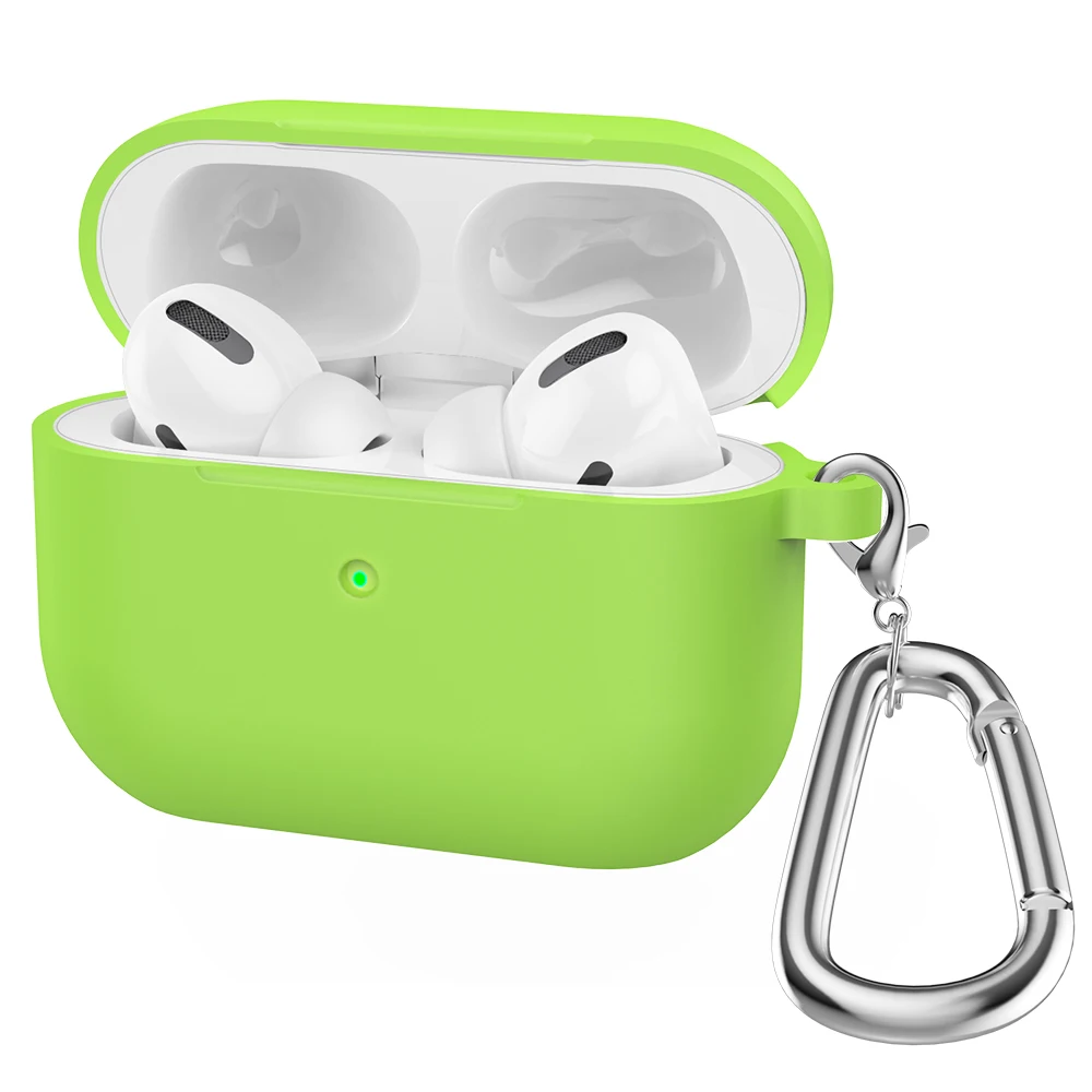 

Airpods Pro Case Liquid Soft Silicone Case For Wireless Blue tooth Case For Airpod 2019 Case Cover Air Pods Pro Funda Coque Case