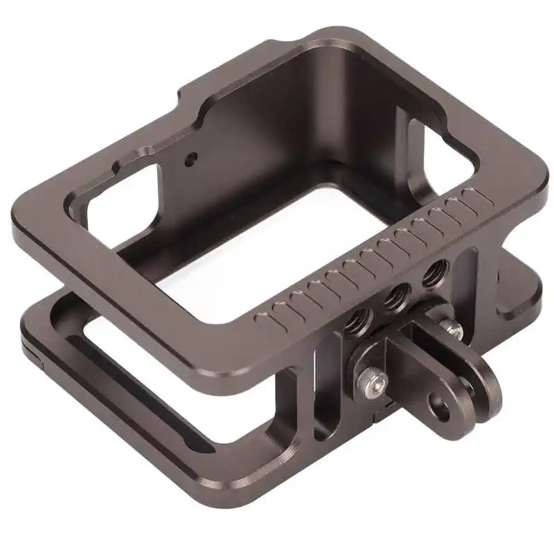 

Запасные части для камеры Съемный корпус из алюминиевого сплава запасной кронштейн для холодного башмака светодиодный светильник Ки для Hero10 Black