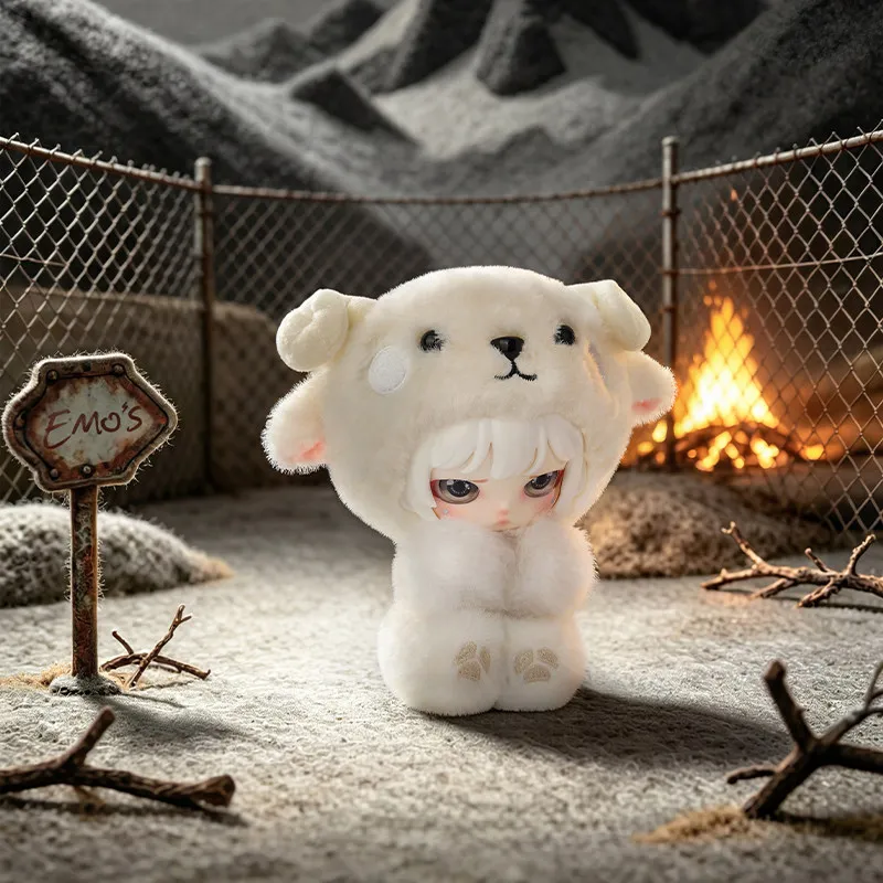 Фото AYOR TOYS x EMO'S Серия Emotional Sanctuary: Виниловые брелоки-сюрпризы, коллекционные куклы, подвески для рюкзаков, игрушки-подарки в слепых коробках №4