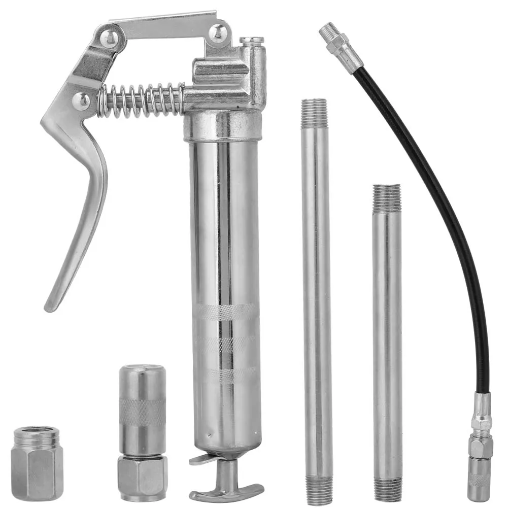 

120g High Pressure Hand Grease Gun Greaser Cartridge Greasing Manual Tool