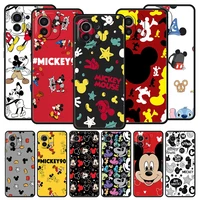 mickey mouse cute phone case for xiaomi mi poco x4 pro x3 nfc m3 f3 m4 12 11 ultra 11x 11t 11i note 10 lite 10t pro 5g 9t cover
