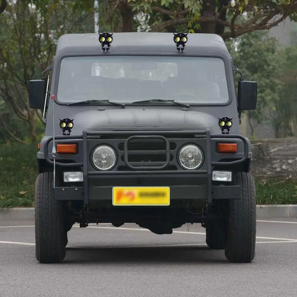 

12-85v S32 Owl Shape Work Light Led Headlights For Truck Alloy Material Super Brightness Off Road Driving Lamp D3y6
