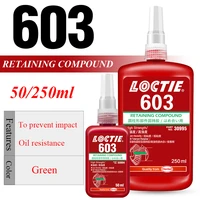 50250ml universal loctite 603 retaining compound high strength bearing fastening adhesive holding glue for cylindrical parts