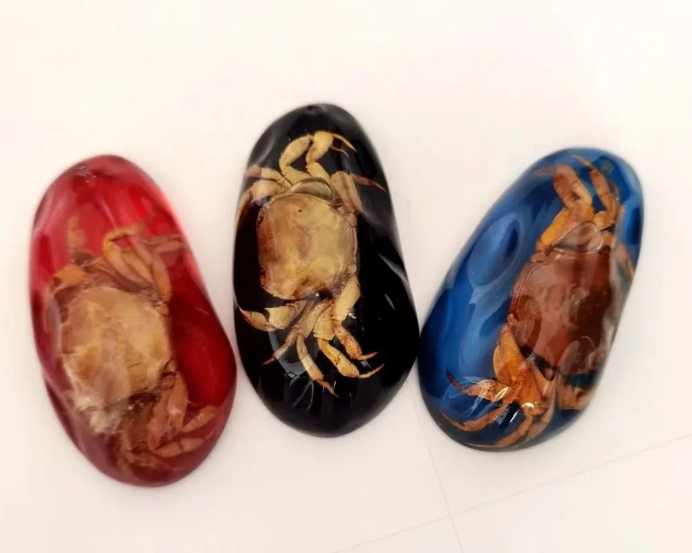 

6 шт., брелок для ключей в виде насекомых