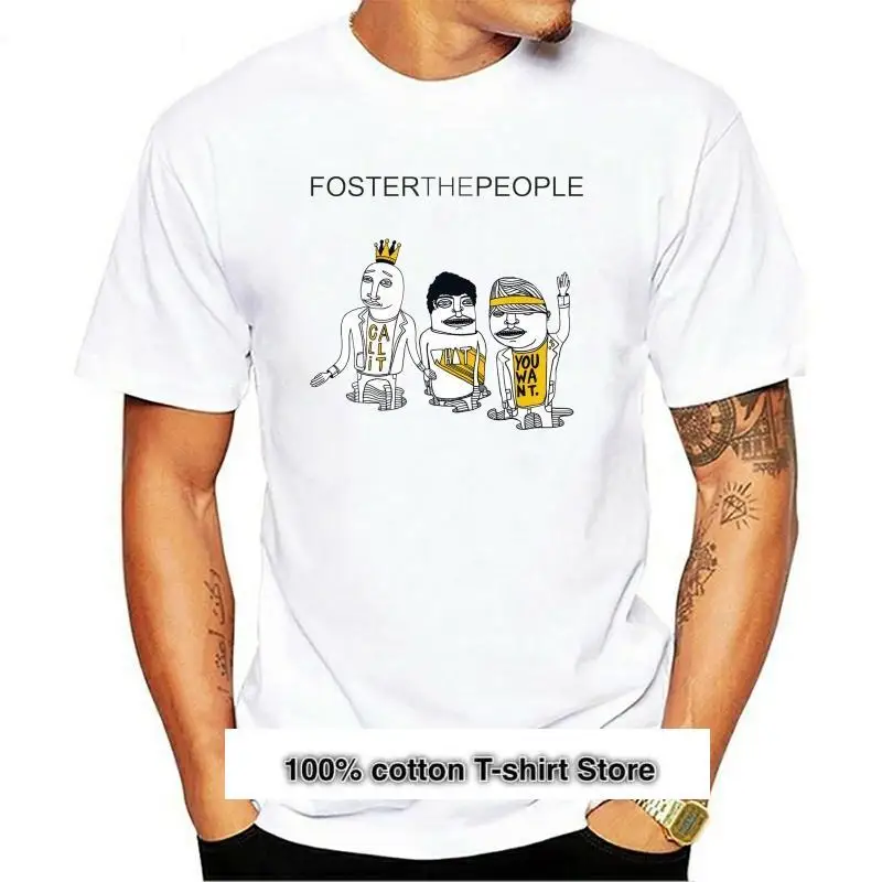 

Camiseta blanca de banda de Rock para hombre, camisa con estampado de talla S-3XL, Harajuku