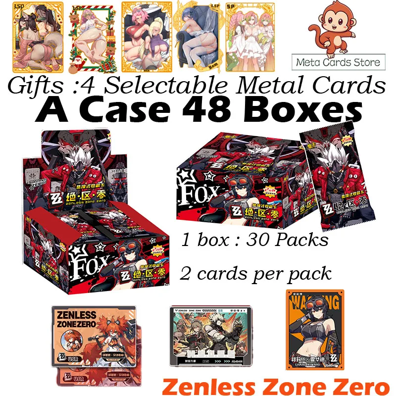 Оптовая продажа новая коллекция Zenless Zone Zero карточная игра Doujin Hobby коллекционная