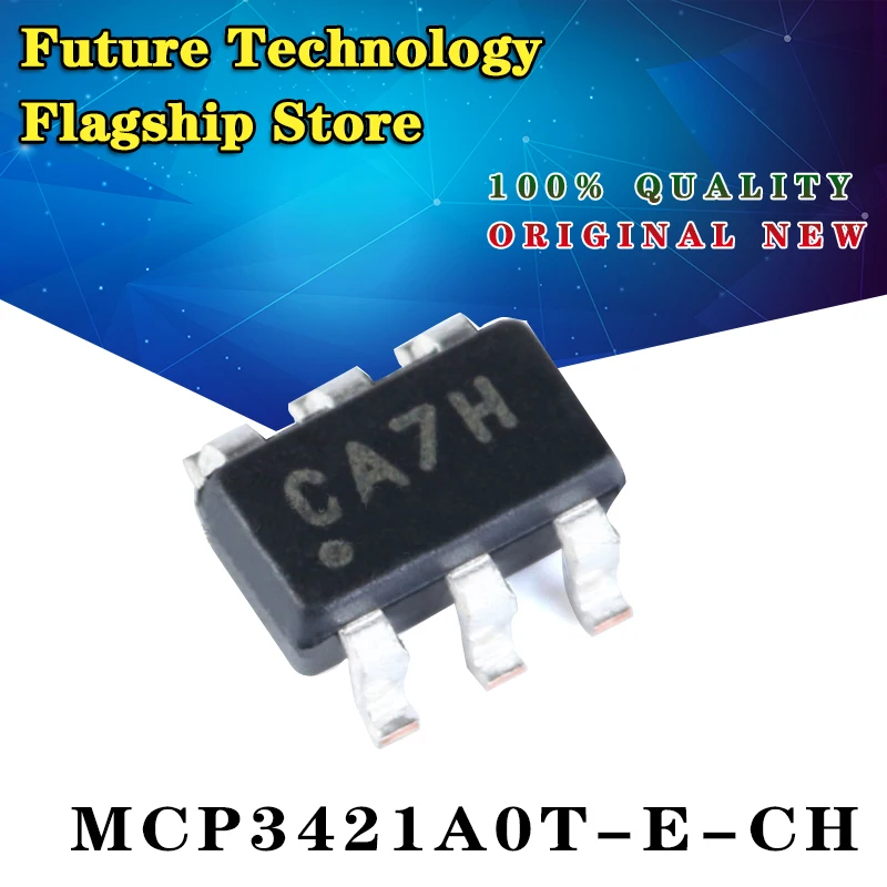 Новые и оригинальные запасные части MCP3421A0T MCP3421 sot-23-6 MCP3421A0T-E/CH - купить по выгодной