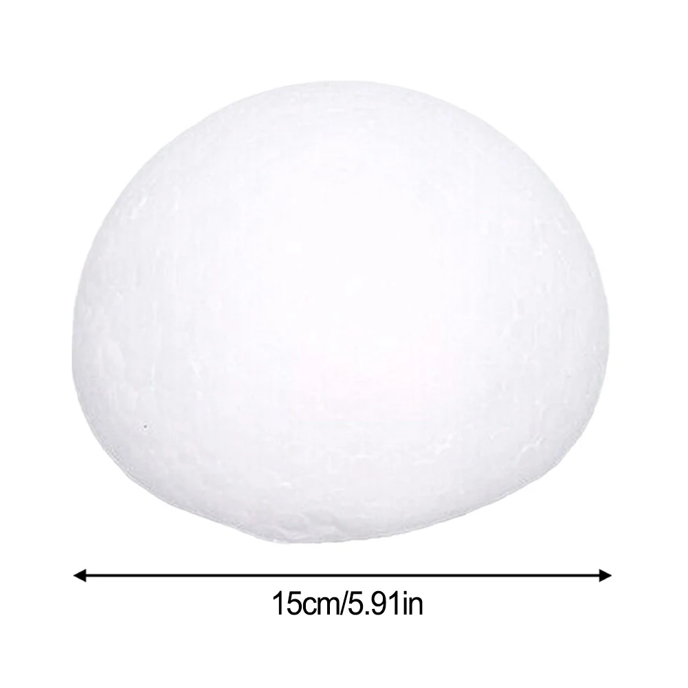 

Foam Hemisphere Foam Hemisphere Blank Round Foam Ball Polystyrene Foam Ball For Party Celebration Decorations