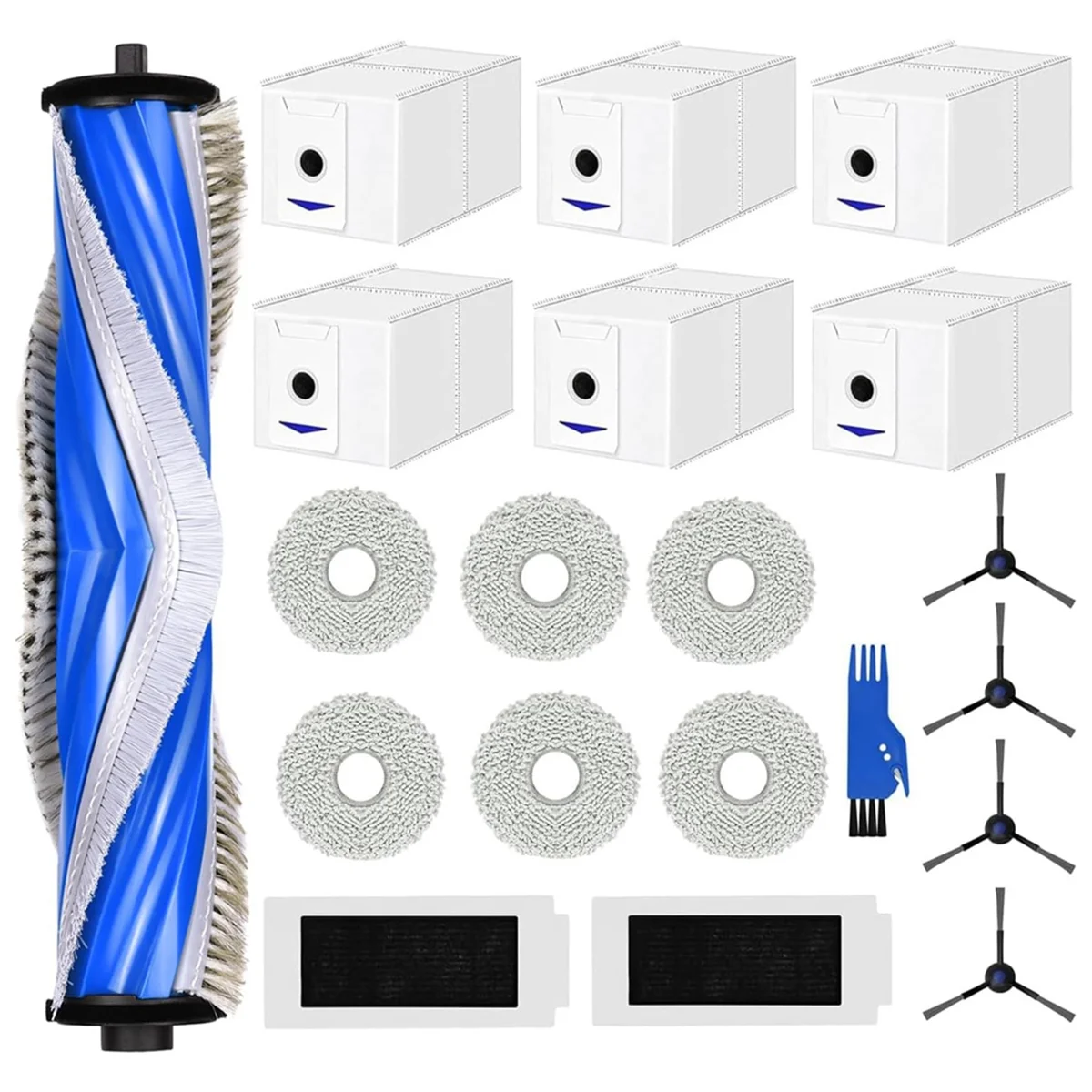 Для Ecovacs Deebot T30 Pro Omni/T30 Omni основная боковая щетка Hepa фильтр швабра ткань аксессуары