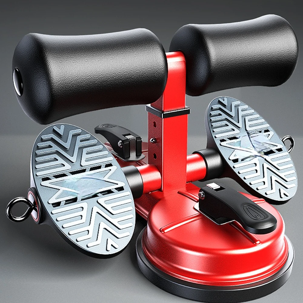 

Sit-Ups Aid Men's Suction Cup Fixed Foot Roll Abdominal Muscle Training Equipment Pulling Rope Fitness Equipment