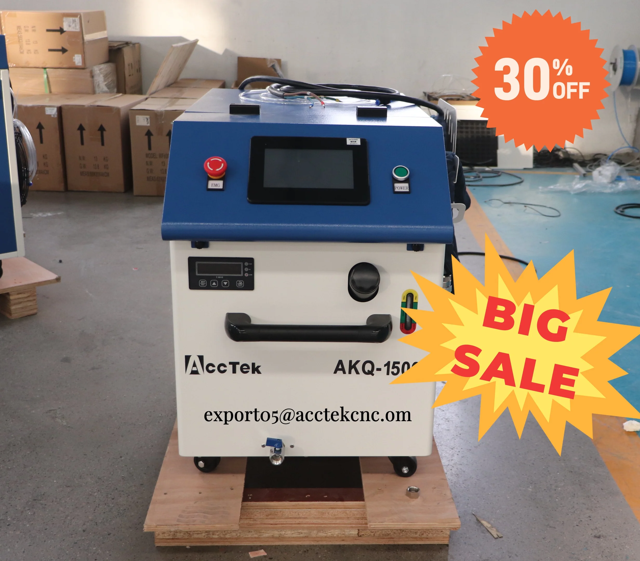 Лазерное оборудование 1500 Вт 2000 машина для очистки Волоконным лазером лазерный