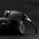 Солнцезащитные очки Мужские поляризационные, уличные спортивные очки с защитой от ветра и песка, с защитой от ультрафиолета