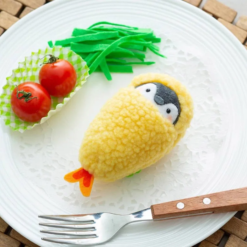 

Handsewn Catnip Toy Japanese Tempura Design Cat Toy Butter Prawn Cat Mint Toy