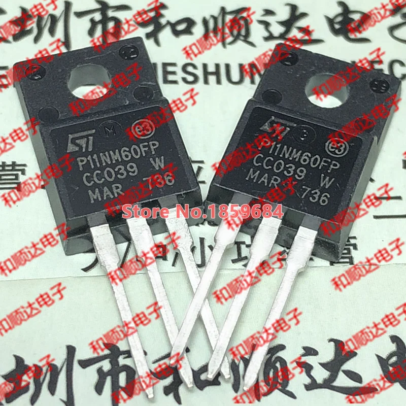 

P11NM60FP TO-220F 600V 11A