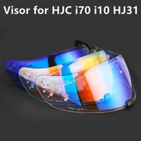 helmet shields for hjc i10 i70 hj31 helmet visor sunscreen high strength cascos moto visera capacetes accessories parts