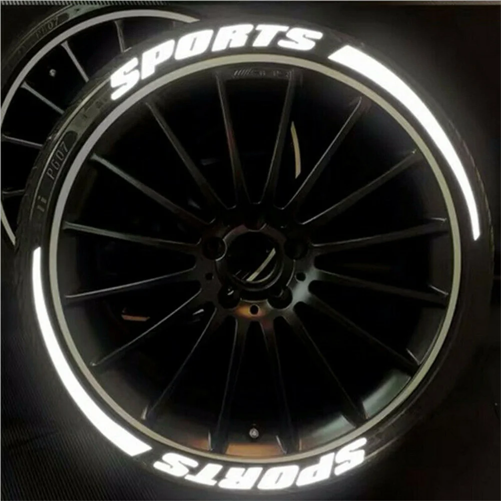 

Tire Sticker Car Wheel Sticker Car Wheel Tire 8 Sets Accessories Decoration