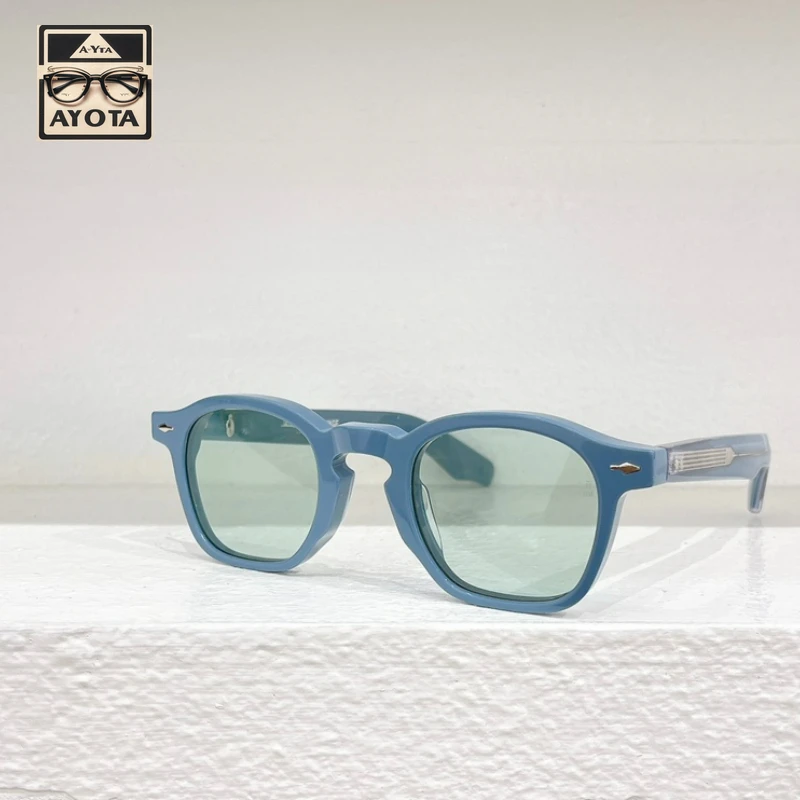 Роскошные модные мужские солнцезащитные очки высокого качества круглые