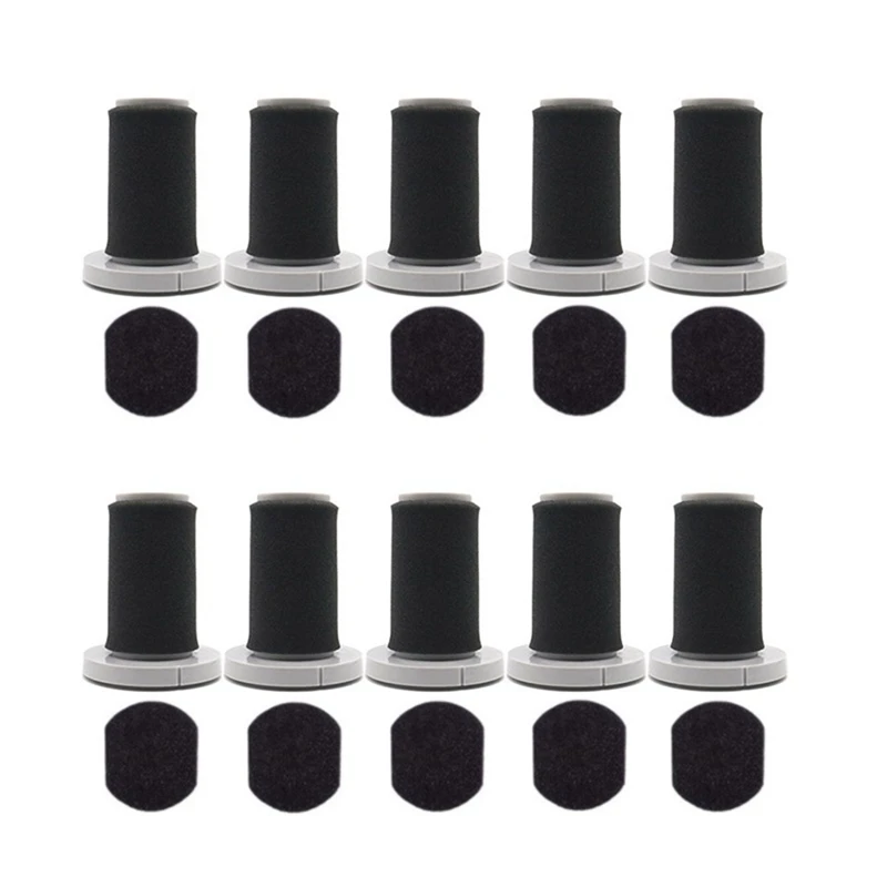 

10Sets For Xiaomi Deerma DX700 DX700S Vacuum Cleaner Washable HEPA Filter Deep Filtration Replacement Accessories Parts