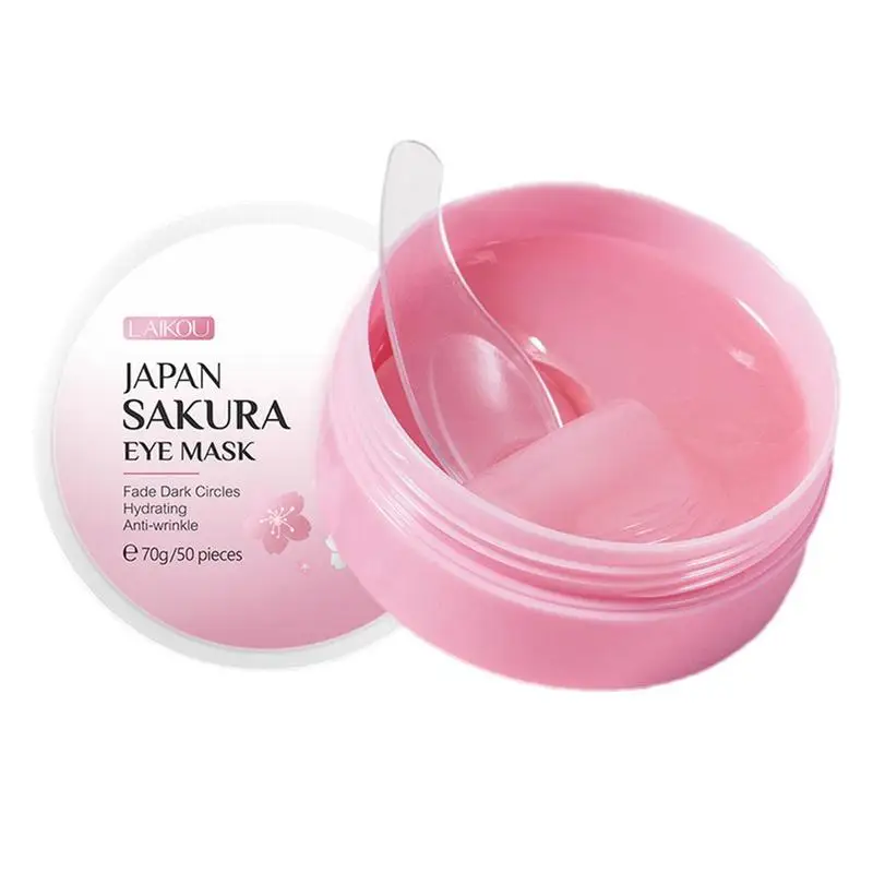 

50 шт., патчи для области вокруг глаз с гиалуроновой кислотой