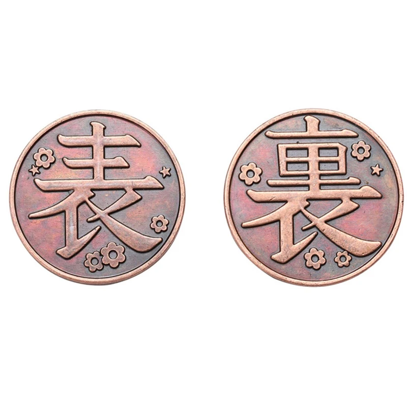 Монета Косплей демона Slayer цуюрий канаво кочоу канаэ набор памятных монет аниме