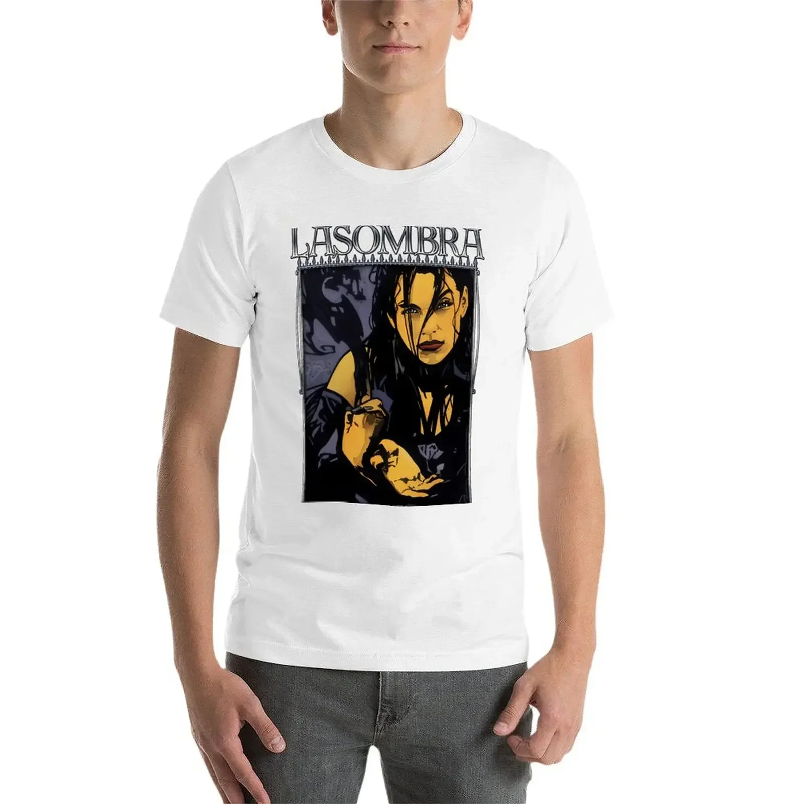 Футболка с надписью маскарадный клан: Lasombra