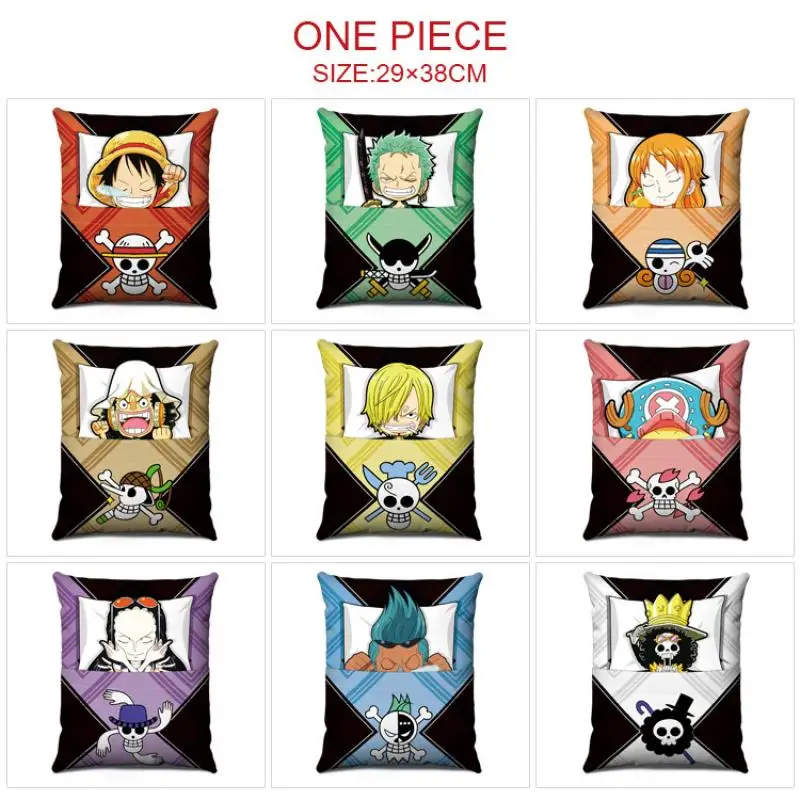 

One Piece Roronoa Zoro Tony Choppe Throw Pillow Sofa Cushion Cartoon Replaceable Plush Pillow Comfort Pillow Hugging Pillow Gift