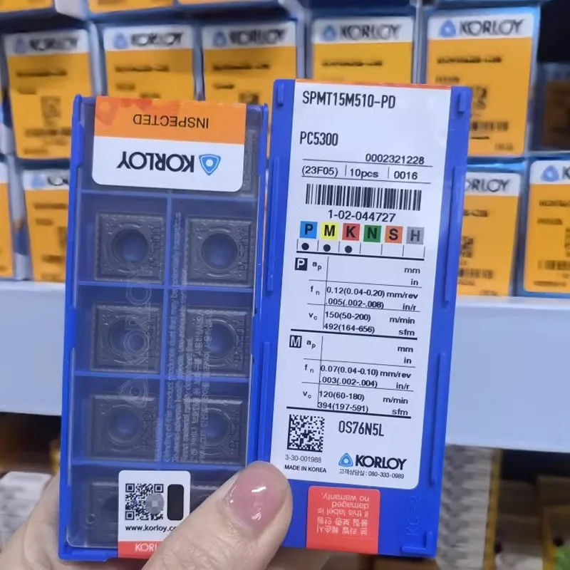 

10шт KORLOY SPMT SPMT 040204 СПМТ 050204 СПМТ 060205 SPMT07T208 SPMT 090308 SPMT11T308 SPMT 130410 SPMT15M510 SPMT 180510 PD PC5300