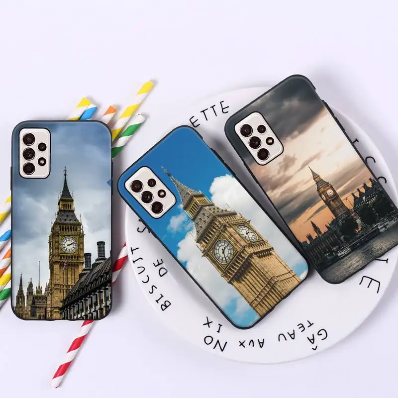 

London big ben landmark landscape Phone Case For Samsung galaxy A S note 10 12 20 32 40 50 51 52 70 71 72 21 fe s ultra plus