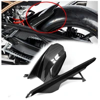 carbon fiber for bmw s1000rr 2019 2021 s1000r 2021 m1000rr motorcycle rear hugger rear fender with chain guard cover protector