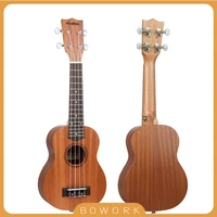 21 inch student soprano ukulele sapele beginners ukuleles 12 fret musical hawaii guitar 4 string guitarra music instruments set